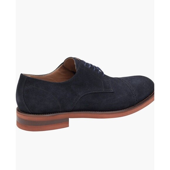 New Johnston & Murphy Collection Ashford Suede Leather Oxford Shoes men Sz 8.5 main image 12